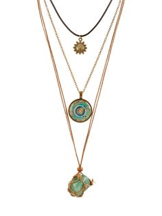 PRICES MAY VARY. Bohemian Style: Exquisite multi-layer necklace with a retro, ethnic-inspired design for a unique, eye-catching look. Centerpiece Pendant: Showcases a vibrant green crystal sun and floral motif pendant for a touch of vintage charm. Versatile Accessory: Perfect for elevating casual or formal outfits with its bold, statement-making presence. Quality Craftsmanship: Meticulously handcrafted with attention to detail for long-lasting wear. Jewelry Dimensions: Necklace length measures a Boho Necklaces, Sun Pendant, Multi Layer Necklace, Layer Necklace, Formal Outfits, Necklace Green, Floral Pendant, Bohemian Necklace, Green Crystal