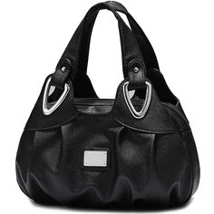 PRICES MAY VARY. Size: It Is a Small Sized Handbag, 12.20”(W) * 7.08”(H) * 5.90”(D), Not Too Small or Too Big, Just Hold Your Daily Essential, Tablet Can Be Put In the Main Compartment Easily Accents: Beautiful Floral Pattern, Pleated Design and Silver-tone Hardware Add to the Overall Stylish Look of the Bag Material: Made of High Quality Vegan Leather, Soft, Durable and Lightweight, Easy to Wipe Clean - Important In a White Purse Storage: 3 Compartments Allow Separate Storage for Your Wallet, P Fashion Flowers, Floral Handbags, Purse For Women, Hobo Style, White Purses, Leather Floral, Handbag Patterns, Ladies Clutch, Pretty Bags