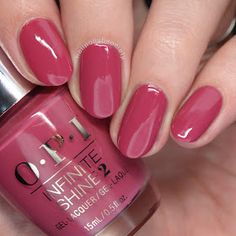 Opi Nail Polish Colors, Opi Gel Nails, Beautiful Nail Polish, Makeup Nails Designs, Nail Colors Winter, Pink Nail Polish