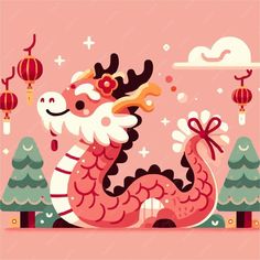 A flat illustration of cute dragon with kawaiii style | Premium AI-generated vector Dragon Cartoon Cute, Cute Chinese New Year Dragon, Korean Dragon Illustration, Chinese Dragon Illustration Cute, Chinese Dragon Vector, Free Business Card Mockup, Poster Maker, Business Card Maker, Flyer Maker