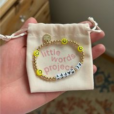 Little Words Project Bracelet Never Worn, Dust Bag Included!! Little Words Project Bracelets, Little Words Project, Bible Verse Bracelet, Lavender Stone, Bracelet Inspo, Rustic Cuff, Awareness Bracelet, Jewelry Words, Bracelet Ideas