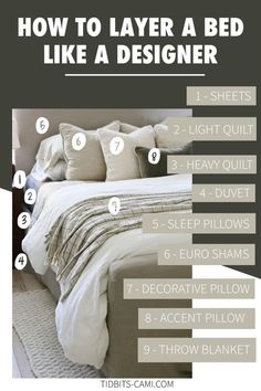 how to layer a bed like a designer in 5 easy steps for the perfect bedroom