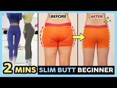 an image of the before and after pictures of woman's butts