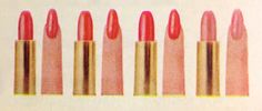 Almay Lipstick & Nail Polish Ad - detail, 1965 Lipstick Nail, Lipstick Nails, Vintage Nails, Apartment Art, Vintage Makeup