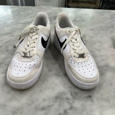 Good Used Condition. See Pictures For Any Marks/Scuffs Air Force One, Force One, Air Force Ones, See Picture, Cream White, One Color, Womens Shoes Sneakers, Air Force, Nike Shoes