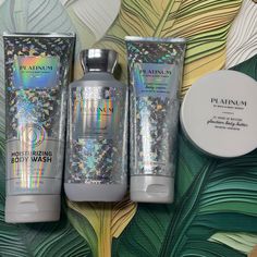 Bath And Body Works New / Unopened Containers Platinum Collection New Scent Introduced 09/24 Bundle Set Of 4 Full-Sized Items 1) Moisturizing Body Wash 10 Fl Oz $18.95 2) Body Wash 10 Fl Oz $16.95 3) Ultimate Hydration Body Cream 8 Fl $18.95 4) Glowtion Body Butter 6.5 Oz $20.95 New, Unused, Unopened, Fresh. Winter Angel, Fav Products, Bath N Body Works, Bath And Body Works Perfume, Shower Skin Care, Smell Goods, Healthy Skin Tips, Bath And Body Care, Perfume Lover