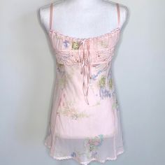 Victoria’s Secret Floral Silk Milkmaid Slip Size Large Ribbon Sequins Adjustable Straps Runs Small Soft, Pale Pink Pastel Shoplovelacy All Sales Final. No Returns Or Refunds. #Milkmaid #Silk #Softgirl #Fairy Feminine Lace Sleepwear For Spring, Sheer Fitted Sleepwear For Spring, Fitted Sheer Sleepwear For Spring, Fitted Feminine Sleepwear For Summer, Pink Fitted Sleepwear For Spring, Fitted Pink Sleepwear For Spring, Fitted Purple Sleepwear For Spring, Victoria's Secret Feminine Sleepwear For Spring, Feminine Victoria's Secret Camisole Top