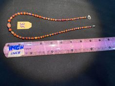 The orange color carnelian beads from my collections The origin of this beads from India Himalaya although the carnelian agate can be found in Tibet Pakistan India Nepal and Afghanistan as well carnelian agate was used as prayers beads in mala and used as jewelry and amulet as well old agate and carnelian was used as trade items as well in ancient times The age of this beads are more than 2000 years some blue color ancient glass beads are used as spacers very smooth surface of this beads because Orange Agate Beaded Necklace For Healing, Round Carnelian Orange Beads, Hand-strung Orange Carnelian Beaded Necklaces, Hand-strung Orange Agate Beads, Orange Carnelian Beaded Necklaces With Round Beads, Round Orange Carnelian Beads, Spiritual Orange Carnelian Beaded Necklace, Orange Carnelian Beads, Healing Carnelian Orange Beads