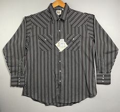 Item Title – NWT Vintage 90s Ely Cattleman New Sz XL Pearl Snap Button Up Shirt VTG Item Description – Pre-owned and worn clothing items may show signs of wear, stains, markings, and holes. Distress from age, wear, and wash. See photos for all flaws and other details of the item. Vintage clothing doesn’t alway fit according to tag size so please look at all measurements in the last few photos before purchasing. *Item have been washed and clean. Item comes from a pet and smoke free home. Rough estimate measurements are in the pictures. Please measure your favorite garment and compare to insure a good fit for you. Judge and review all pictures before buying the item. Please feel free to message me for more pictures if needed. Shipping & Handling – Shipped via USPS. Will ship item the day of Ziplock Bags, Ely, Snap Button, Vintage Clothing, Casual Button Down Shirts, See Photo, Clothing Items, Vintage 90s