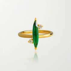 The Verde Ring · MONTSERRAT New York Jewelry Composition, 2024 Wishlist, Bow Arrows, Colored Stones, Emerald Jewelry, Gems Jewelry, Recycled Sterling Silver, Jewel Tones, Huggies Earrings