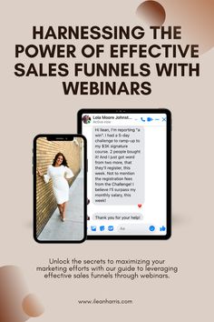 New blog post:  All about selling with webinar funnels. Whether you're a marketer, entrepreneur, or small business owner, learn how to harness the full potential of webinars to propel your business forward and achieve sustainable growth in the digital age. Nurture Relationships, How To Design, Free Training