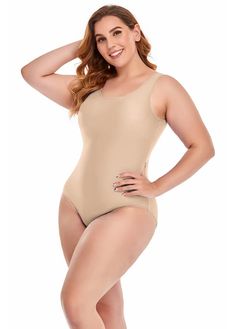 Plus Size Tank Leotard 85% Nylon, 15% Spandex Spandex has high elasticity and no snaps at the crotch for maximum comfort. High scoop neck, sleeveless, full ballet leg line, classic leotard bodysuit. This classic sleeveless leotard has good coverage at the leg and the neck, and the leg openings are not too tight, which seems to be very comfortable for you. It works well under your pants or dress as a top. Suitable for: Gymnastic training, Dancing, Ballet, Team uniform, Tumbling, Swimming, Fitness Kids Leotards, Swimming Fitness, Ballet Legs, Dancing Ballet, Metallic Bodysuit, Womens Leotards, Camisole Leotard, Tank Leotard, Black Leotard