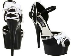 cute White Lace Corset, High Platform Shoes, Shoe Room, Ivory Shoes, Creative Shoes, Princess Shoes, Crazy Shoes