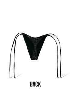 This Faux black bikini set makes a splash - with its triangle top and g string bottom! Wet Look Faux black bikini set - triangle top g string bottom. Top G, Love And Co, Monokini Swimsuits, Denim Romper, Activewear Sets, Belly Chain, Buy 2 Get 1 Free, Wet Look, Active Leggings