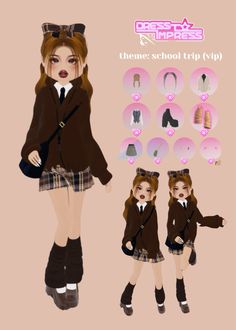 Dress To Impress Roblox Game Outfits Theme Back To School, Dti Outfits Back To School, Your Style Dress To Impress Outfit, High School Dress To Impress Outfit, Dti Outfit First Day Of School, Dti School Outfit Ideas, Dress To Impress School Outfit, School Trip Dti Outfit, Dress To Impress School Trip Theme