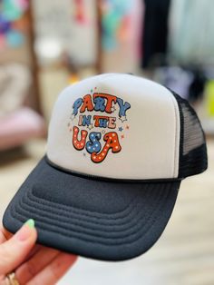 Experience the perfect fit with Trucker Hats. Made with an adjustable backing, you can customize it to your own comfort and fashion. Mix and match with clothing to complete your style. Mix N Match, Party Hats, Trucker Hats, Mix And Match, Phone Numbers, Your Style, Trucker Hat, Perfect Fit, Hats