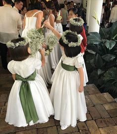 Wedding Dresses Green, Filipiniana Wedding, Wedding Church Decor, Forest Theme Wedding, Green Wedding Dresses, Girl Guide, Dream Wedding Decorations, Sage Green Wedding