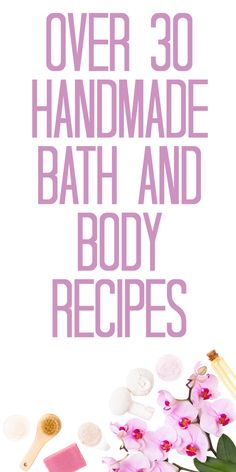 Want to try some handmade beauty products around your home? You can make your own beauty products with these DIY recipes! #beauty #handmade #diy #natural #allnatural Home Made Beauty Products, Bath And Body Recipes, Beauty Workshop, Diy Beauty Gifts, Hygiene Essentials, Easy Diy Beauty Products, Homemade Spa, Nontoxic Beauty, Natural Beauty Secrets