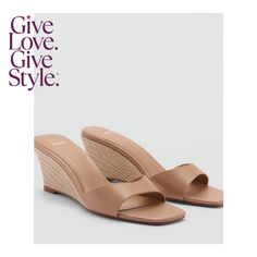 in stock Wedge Heel Sandals, Womens Wedges, Wedge Heels, Sandals Heels, Mango, Pick Up, In Store, Wedges, Buy Online