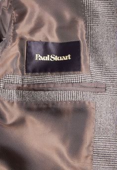 Paul Stuart Glen Plaid Wool Suit Stylish Mens Suits, Glen Plaid, Wool Suit, Wool Plaid, Fine Fabric, Flap Pocket, Modern Fit, Black Friday, Mens Suits