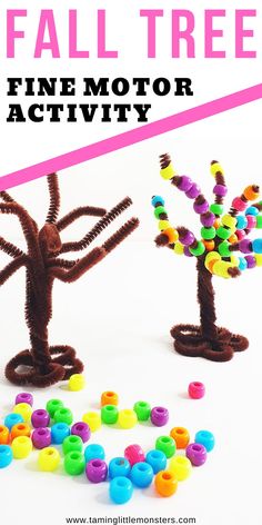 the fall tree fine motor activity for kids