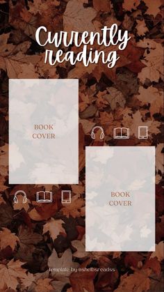 the book cover is surrounded by leaves