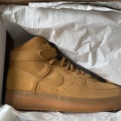 In Original Box. Never Worn. Women's 11 Uk 8.5 Eur 43 Nike Air Command Force Billy Hoyle, Nike Air Force1 Brown, Nike Air Force 1 Doré, Nike Air Force 1 Camel, Nike Air Brown Shoes, Nike Air Force 1 Luxe Pecan, Nike Airforce Brown, Nike Cognac, Cognac Nike