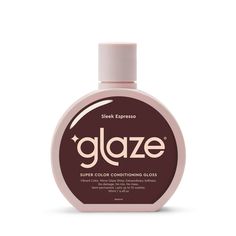 Glaze Super Hair Gloss Sleek Espresso - 6.4 fl oz Hair Glaze, Dye Eyebrows, Natural Mirrors, Dark Brunette Hair, Hair Gloss, Mirror Glaze, Glossy Hair, Super Hair, Love Your Hair