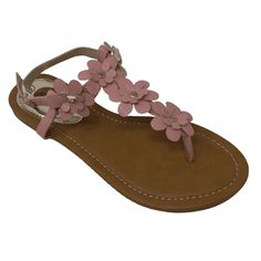 A pair of Victoria K Sandals ,a Rows of Daisy Flowers across the front and side ankle Buckle , offers a combination of comfort and style. The rubber sole adds stability. This trendy sleek and chic look wears well anytime through out the day or a night out in the town. An elegant pair of Victoria K sandals add flair to your everyday wardrobe . Size: 9.  Color: Blue.  Gender: female.  Age Group: adult. Types Of Sandals, Moccasins Women, Garden Clogs, Flower Sandals, In The Town, Summer Flats, Chunky High Heels, Daisy Flowers, Cute Sandals