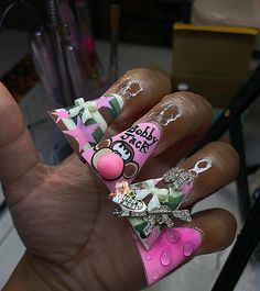 Duck Nails, Body Hygiene, Stiletto Nails Designs, Long Acrylic Nails, Stiletto Nails, Feet Nails, Follow For More, Nails Inspiration, Nail Inspo