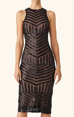 Trendy Cocktail Dresses, Disco Dress, Bridesmaid Dresses Prom, Midi Cocktail Dress, Dress Silhouette, Black Cocktail Dress, Party Dresses For Women, Dream Clothes, Black Sequins