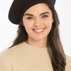 This Girls french style- Knitted Beret Hat is a super soft, casual, warm, classic, fashion hat! Knitted, so no itchy wool! Comes in 2 neutral colors to go with all of her outfits! So stylish & trendy - she'll love it! *One size fits most-Head(DIAMETER of the beret is 10.75")* *100% Acrylic* Her Outfits, Knitted Beret, Beret Hat, Knitting Girls, Classic Fashion, French Style, Hat Fashion, Neutral Colors, Wool