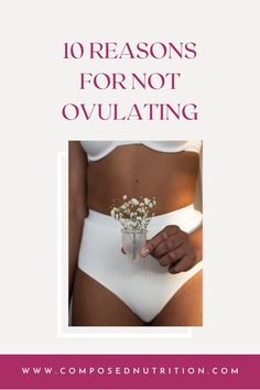 In this post you’ll learn about why you’re not ovulating and how this can impact your menstrual cycle. Ovulation is a key event and without it you can experience PMS symptoms and fertility issues. Find more fertility tips, period hacks, and cycle syncing tools at composednutrition.com. Period Cycle Phases, Ovulatory Phase, Cycle Phases, Period Cycle