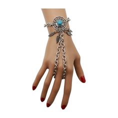 Elevate your fashion game with these stunning hand chain bracelets featuring a turquoise native-style ring. Perfect for nature and western-themed outfits, these silver mixed metal bracelets are the ideal accessory. #handchainbracelet #turquoise #nativestyle #fashion #jewelry #westernstyle #Fancy #Casual #Dressy #sexy #Cool #fun #Gift #Christmas #Holiday #eBaySeller #Chain #Silver #Blue #Bracelet #UnitedStates #Female #NotApplicable #Metal #Nature #Charm #MixedMetals #FlowersPlants Southwestern Fashion, Western Bling, Mixed Metal Bracelets, Hand Chain Bracelet, Boot Bracelet, Bling Fashion, Retro Bracelet, Wrist Bracelet, Beaded Leaf