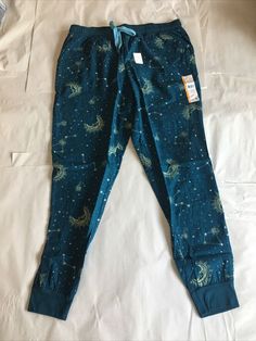 #ad Premium Women's Super Soft Flannel Joggers Drawstring Elastic Waist Moon/Stars Medium, Fashion womens top Medium Fashion, Moon Stars, Soft Flannel, Stars And Moon, Elastic Waist, Moon, Elastic