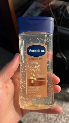 Body Gel Oil, Vaseline Products, Vaseline Intensive Care Cocoa Radiant, Vaseline Intensive Care, Pure Cocoa Butter, Basic Skin Care Routine, Body Gel, Perfect Skin Care Routine, Hygiene Products