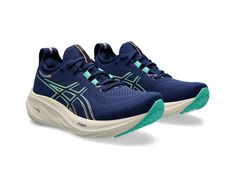 ASICS GEL-Nimbus 26 | Zappos.com Asics Mesh Training Running Shoes, Asics Mesh Running Shoes For Training, Asics Running Shoes With Breathable Mesh For Training, Asics Blue Athleisure Sneakers, Asics Breathable Functional Running Shoes, Asics Blue Sneakers For Athleisure, Blue Asics Sneakers Athleisure Style, Asics Sneakers With Arch Support For Workout, Asics Sneakers For Workout With Arch Support