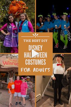 the best diy disney halloween costumes for adults to wear at home or in school