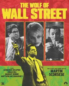 the wolf of wall street movie poster