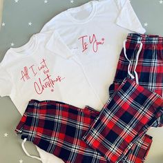 Couple Pajamas Christmas, Matching Couple Pajamas, Christmas Pyjamas, Pajama Bottoms Womens, Xmas Pajamas, Couples Christmas, Christmas Pj, Romantic Ideas, Pyjamas Set