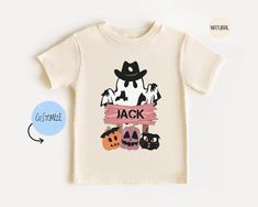 Personalized Cowboy Halloween Shirt, Popular Right Now Stay Spooky Boo Sweatshirt, Trick or Treat Shirt, Too Cute To Spook Ghoul Gang Shirts Boo Sweatshirt, Ghost Shirts, Cowboy Halloween, Ghoul Gang, Groovy Halloween, Halloween Family, Stay Spooky, Holiday Offer, Halloween Style