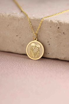 Gold Skull Lovers Pendant - Skull Lovers Gold Necklace ● Material of pendant: Solid Gold 14k ( REAL GOLD ) ● Metal Stamp: 14k ( REAL GOLD ) ● The pendant is available in 5 sizes: - 12,7 mm / 0.5 inches (Diameter) - 14,0 mm / 0,55 inches ( Diameter ) In the photos - 15,3 mm / 0.6 inches ( Diameter ) - 16,5 mm / 0,65 inches ( Diameter ) - 19,1 mm / 0,75 inches ( Diameter ) ( In the photos the size is 14mm / 0.55 inches Diameter ) ( Jump Ring inner diameter: 4 mm ) ● Material of chain: Solid gold 1 Skull Print Necklace For Halloween Gift, Skull Shaped Engraved Necklaces For Gifts, Skull Shaped Engraved Necklace For Gift, Skull-shaped Engraved Necklace For Gift, Pendant Minimalist, Necklace Mom, Lovers Necklace, Skull Lover, Gold Skull