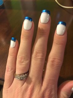 Penn State Nails, Penrith Panthers Nails, Carolina Panthers Nails, Michigan Nails Wolverines, Panthers Nails, Yellow Nails Design, Nfl Carolina Panthers, Great Nails, Yellow Nails