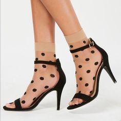 New With Tags Inc Women's 2-Pk. Sheer & Polka Dot Socks (One Size, Sheer/Black) 183omn * First Time Buyer: Use My Code Lr2019127 When You Sign Up And Get $10 Off Your First Purchase * Offers Welcome! * No Trade. * Smoke Free/Pet Free Home * Bundle With Other Items For A Better Price And One Shipping Cost Most Popular: Take Advantage Of The 3 Items Bundle Deals 3/$20 ($15 + $4.99 Shipping) 3 Items $10 3/$25 ($20 + $4.99 Shipping) 3 Items $15 3/$35 ($30 + $4.99 Shipping) 3 Items $20 3/$45 ($40 + $ Black Socks For Summer, 25 Questions, Polka Dot Socks, Inc International Concepts, Womens Calvin Klein, Black And Tan, The 3, Black Color, First Time