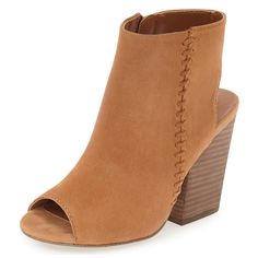 Handcrafted US sizing. Fits true to size. Heel Height: 4" / 100 mm approx Product measurements were taken using size 8. Please note that measurements may vary by size. Summer Ankle Boots, Peep Toe Ankle Boots, Tan Ankle Boots, Shopping Shoes, Preppy Shoes, Summer Boots, Heels Online, Slingback Heels, Sandals Flat