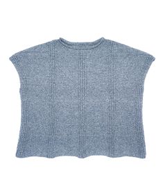 a blue sweater on a white background