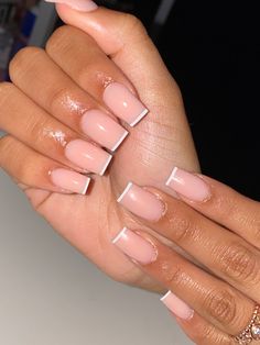 Straight French Tip Nails, Nude Baddie Nails Short, French Nude Nails, Nude French Tip Nails, Nude French Nails, Nude French Tip, Acrylic Nails Stiletto, Nail Magic, Acrylic Nails Nude