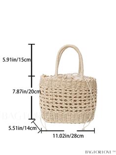 BagForLove - Stylish Drawstring Straw Bag Product Description Color Beige Bag Size Medium Material Straw Size Chart INCH CM Bag Length Bag Width Bag Height Handle Height 11 inch 5.5 inch 7.9 inch 5.9 inch Bag Length Bag Width Bag Height Handle Height 28 cm 14 cm 20 cm 15 cm Details Pictures Similar Products h2 { text-align: center; } /* æ¢è¡ */ li{ white-space: normal; word-break: break-all; word-wrap: break-word; } .red-box { width: 100%; display: flex; flex-direction: row; flex-wrap: wrap; j Daily Use Drawstring Shoulder Bag, Summer Everyday Drawstring Bag, Summer Daily Use Drawstring Bag, White Bucket Bag With Mobile Phone Pocket For Summer, Beige Bag, Straw Bag, 20 Cm, Straw, Size Medium