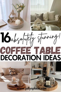 Coffee table decor ideas Scandi Coffee Table Styling, Decorating Round Glass Coffee Tables, Center Piece Living Room Home Decor, Decorate Living Room Table, Office Coffee Table Decor, Ideas For Living Room Table Decor, How To Decorate A Living Room Table, Books On Coffee Table Home Decor