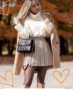 Classy Feminine Outfits Winter, Classy Everyday Outfits Spring, Girly Autumn Outfits, Fancy Winter Outfits Classy, Feminine Outfits Winter, Fall Feminine Outfits, Style A Mini Skirt, Girly Autumn, Feminine Winter Outfits